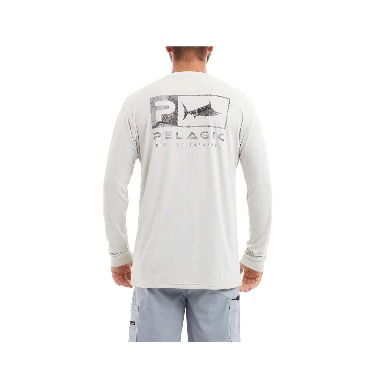 Camiseta Aquatek Icon - Open Seas Camo Light Gray