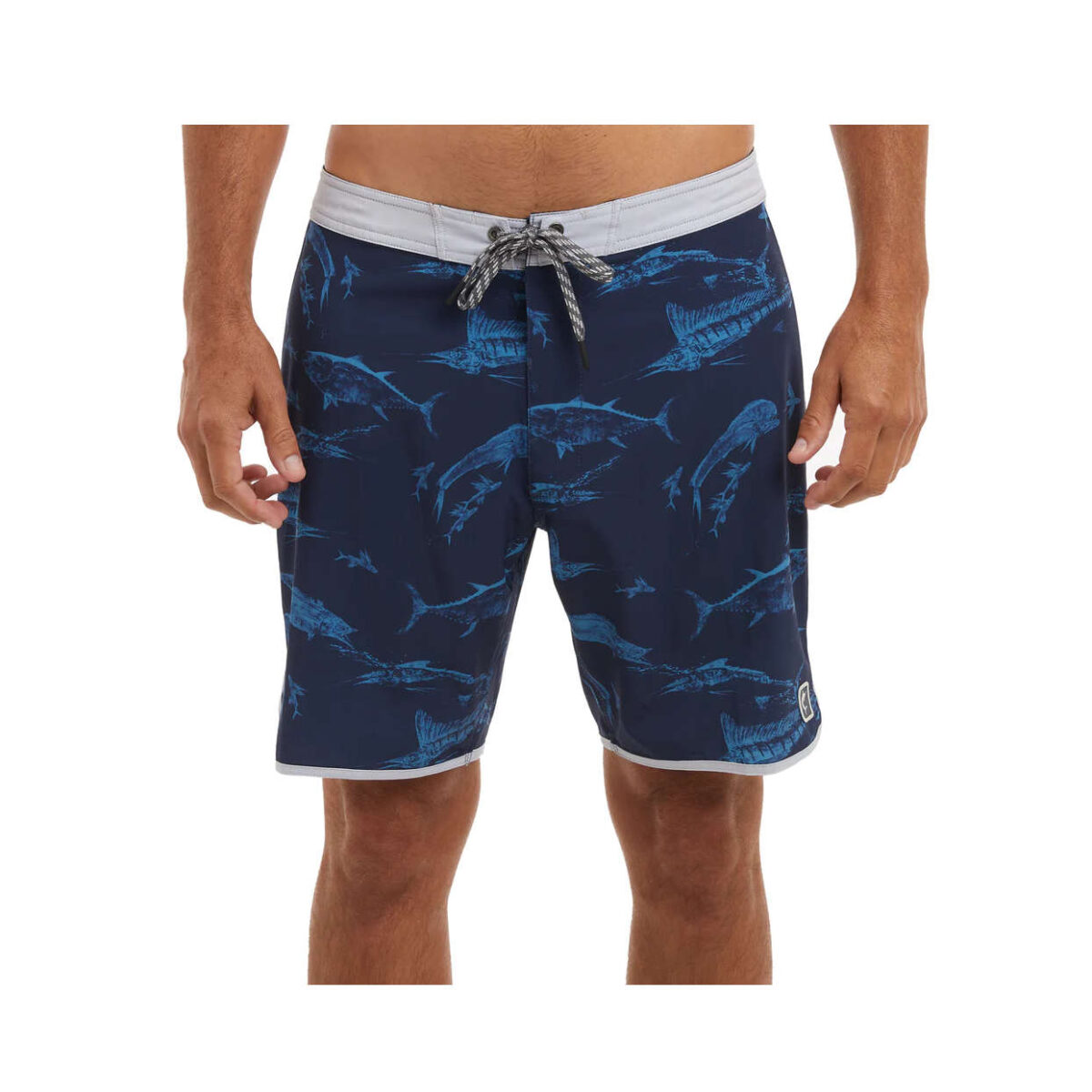 Bañador High Spot 18" Gyotaku Navy