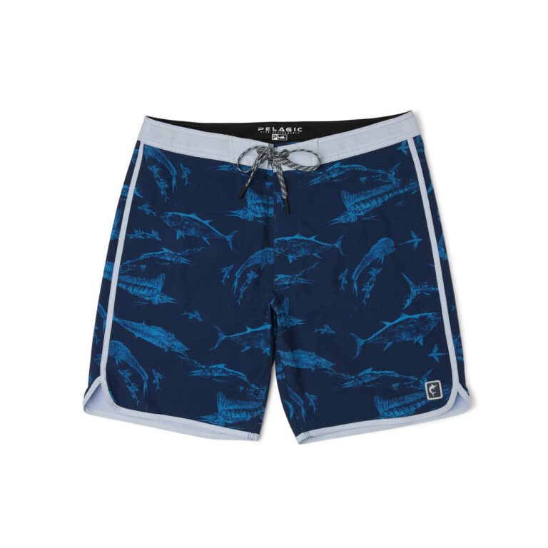 Bañador High Spot 18" Gyotaku Navy