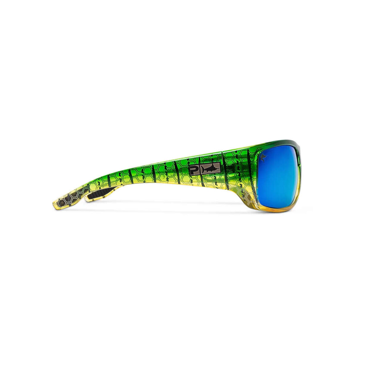 Gafas Polarizadas Fish Hook Green Dorado / Blue Poly