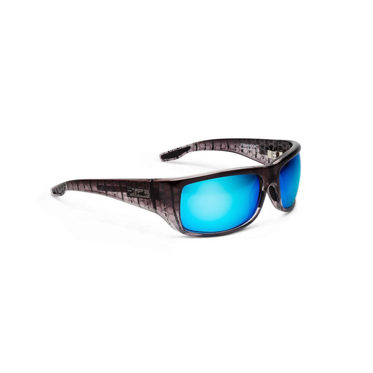 Gafas Polarizadas Fish Hook Silver Helix / Blue Poly