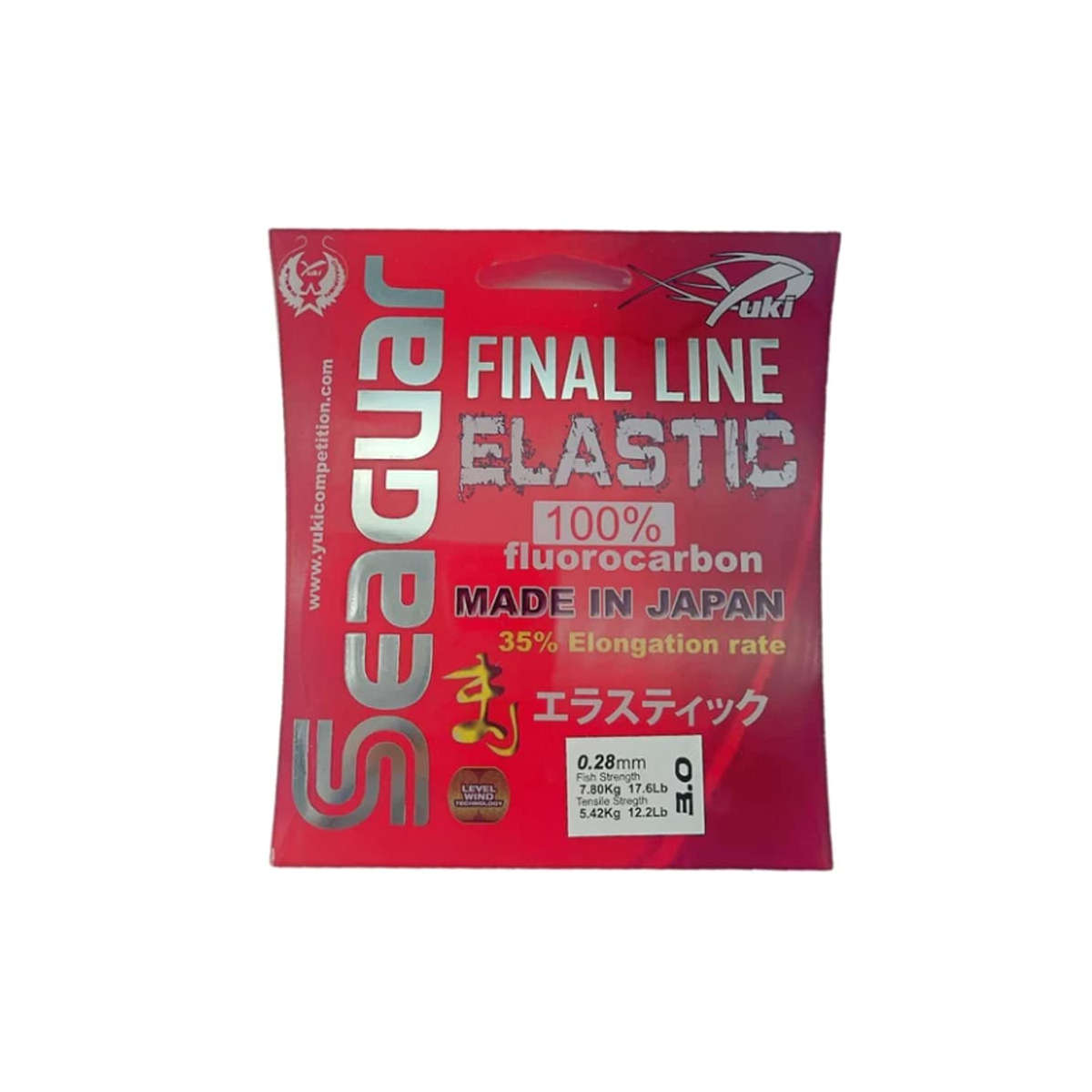 Fluorocarbon Final Line Elastic