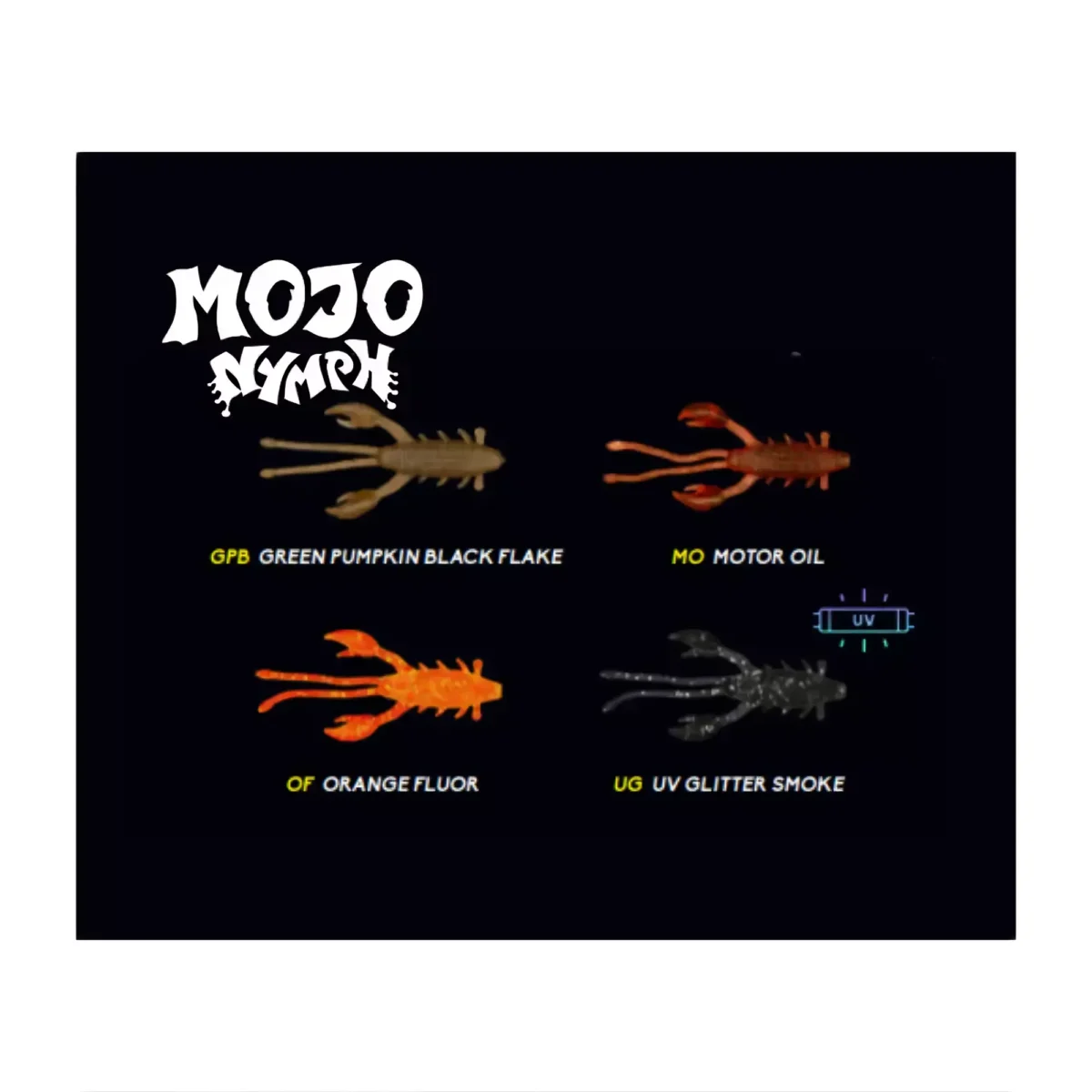 Señuelo Mojo Nymph de Fishus 🎣 Compra Señuelos de Rockfishing & Darting