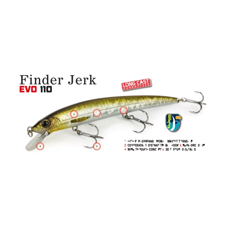 Señuelo Finder Jerk Evo 110SS