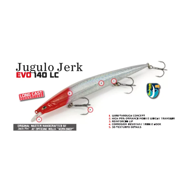 Señuelo Jugulo Jerk Evo 140SP LC