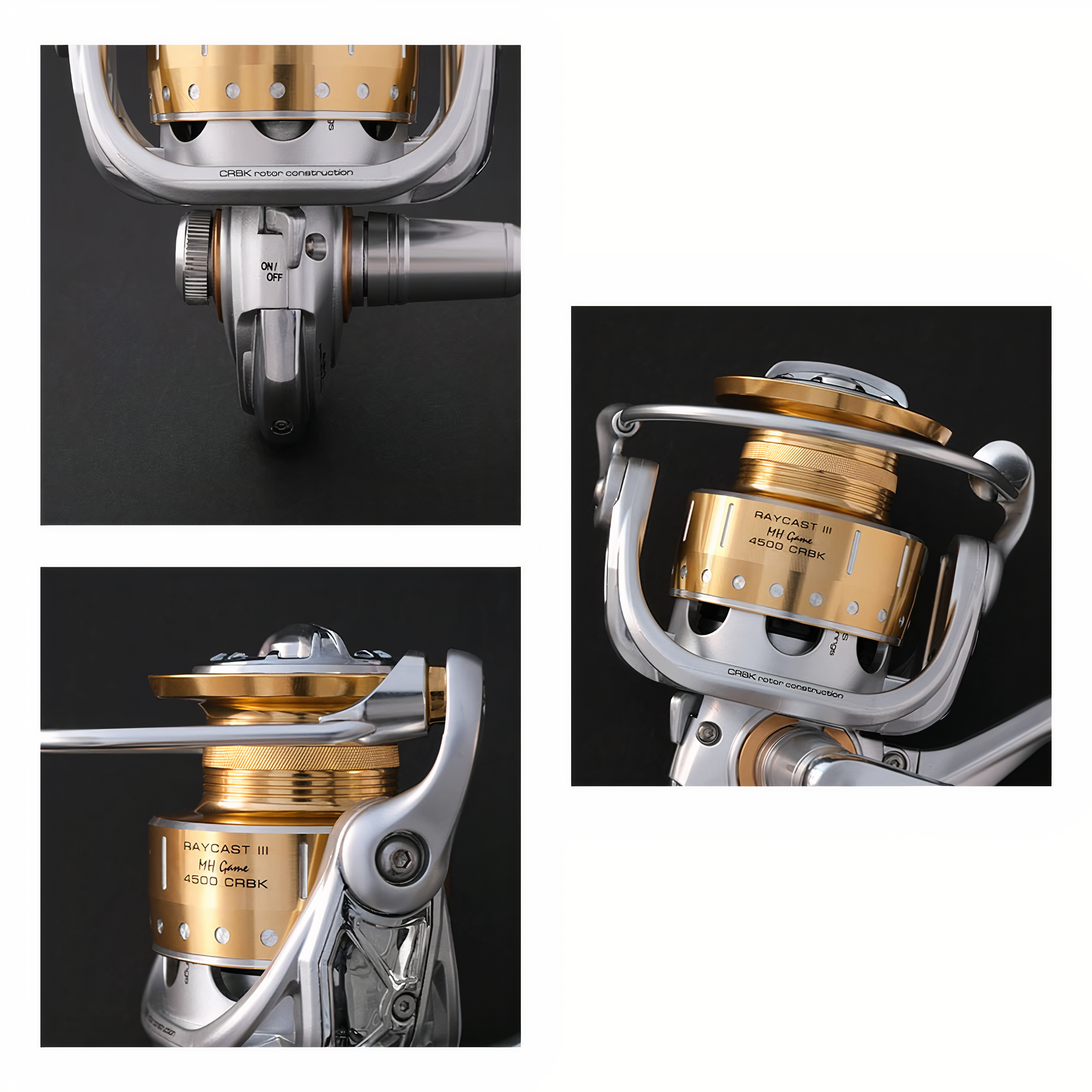Carrete Raycast III 4500 MH Game CRBK