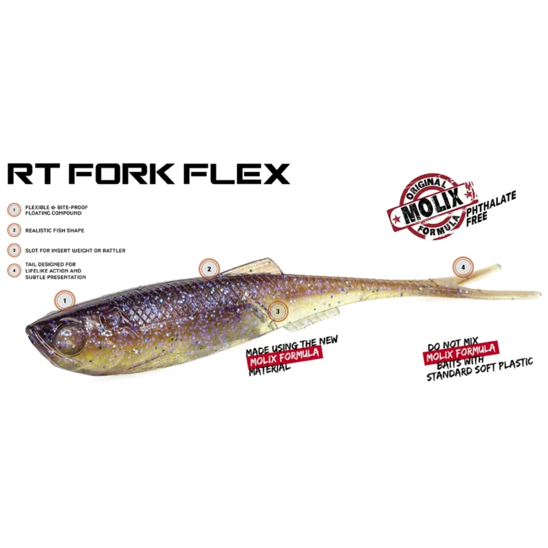 Señuelo RT Fork Flex 4"