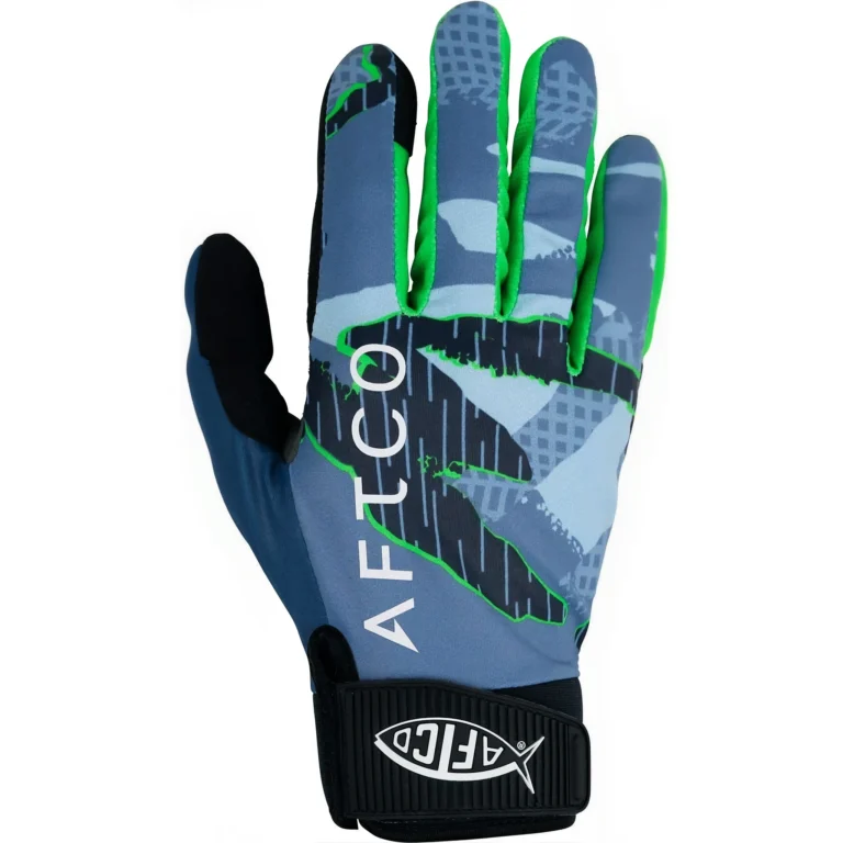 Guantes Jigpro Gloves Blue Camo