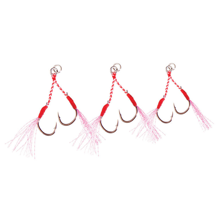 Anzuelo Doble Double Slow Rainbow Assist