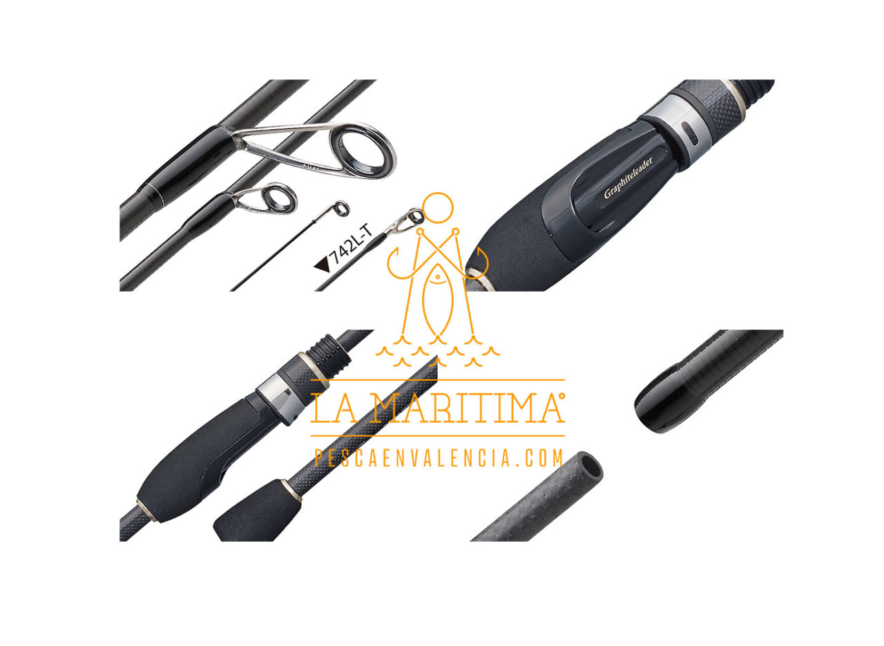 Caña Olympic Corto UX 6102L de Graphiteleader | Cañas de pescar