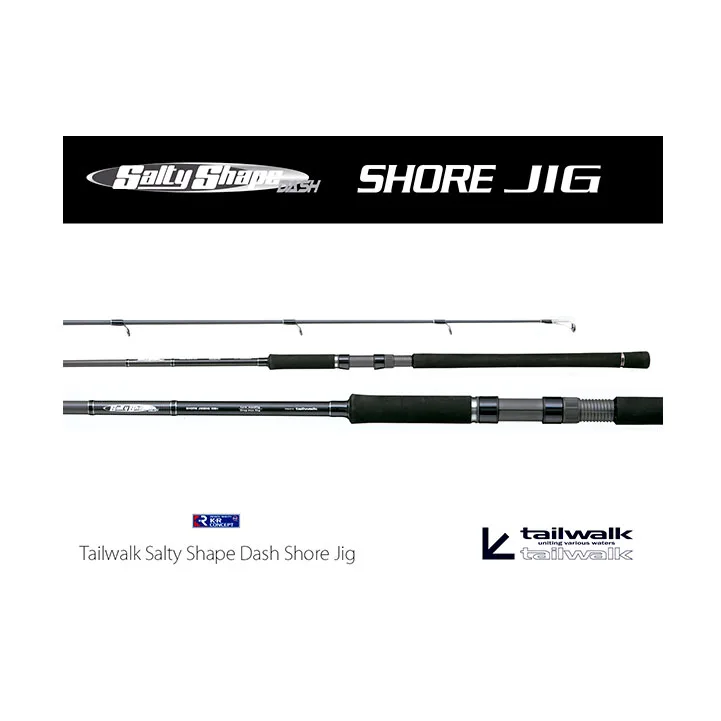 Caña Salty Shape Dash Shore Jig 96MH de Tailwalk 🎣 Compra Cañas