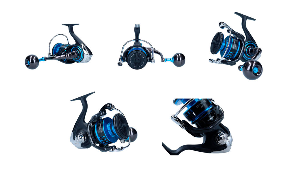 Moulinet Spinning Daiwa Saltist MQ 3000-D XH - Eau Salée, Frein Avant, 6.2:1
