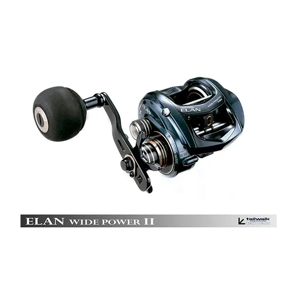 Carrete Elan Wide Power Octopus SP II 64BL de Tailwalk 🎣 Compra