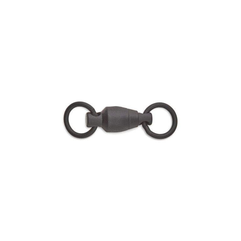 Emerillones Black Welded Ring Swivel