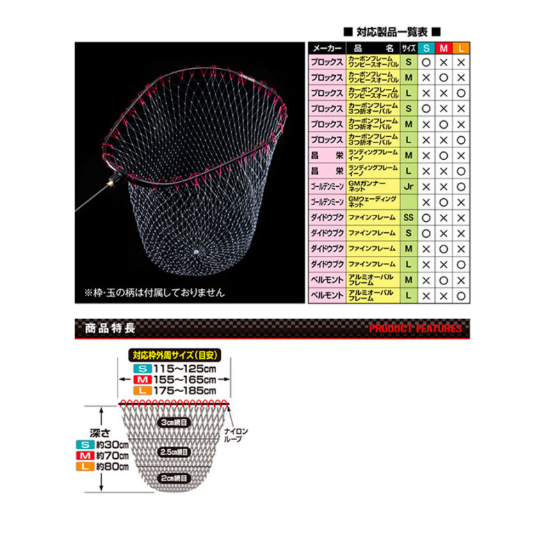 Malla Para Sacadoras Spare Landing Net