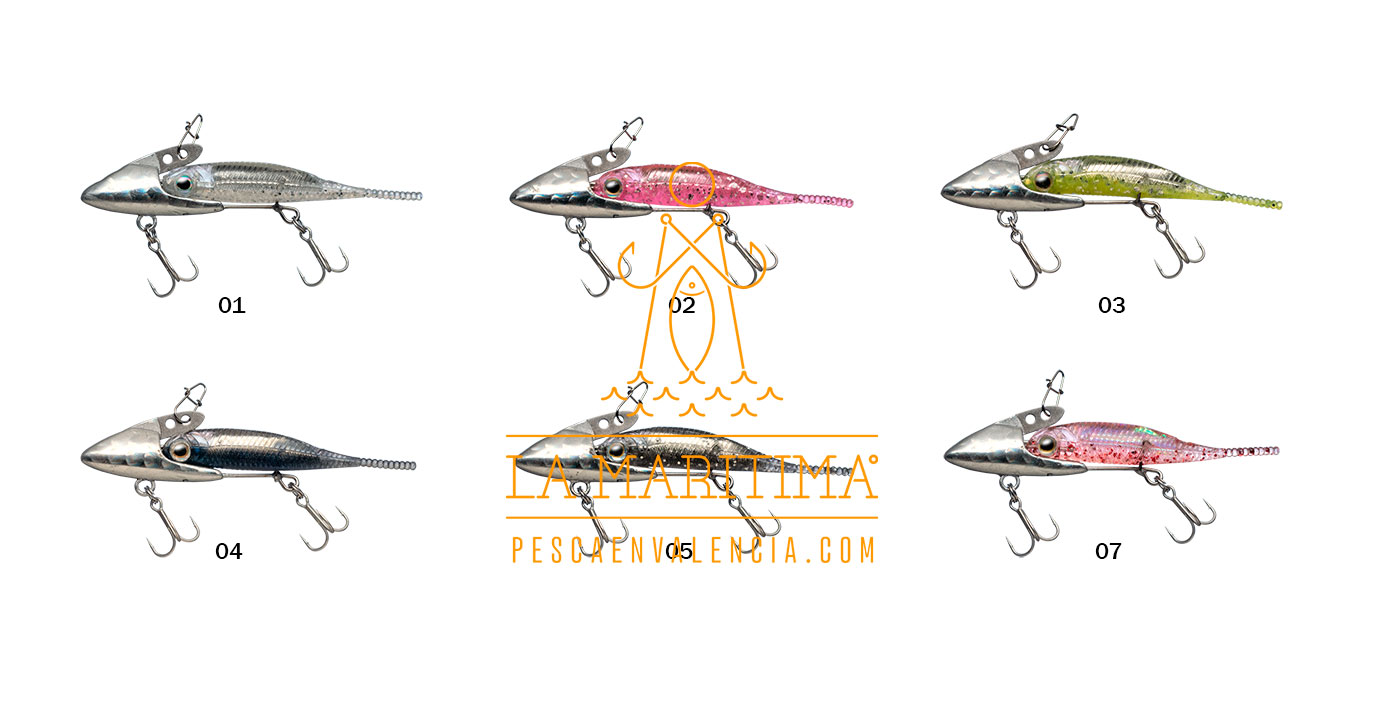 Señuelo Flashy Vib Head Mini